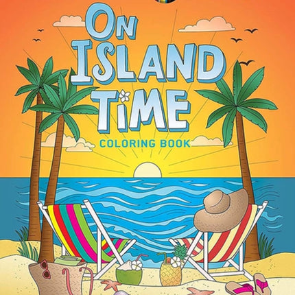 Creative Haven on Island Time Coloring Book