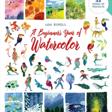 A Beginners Year of Watercolor