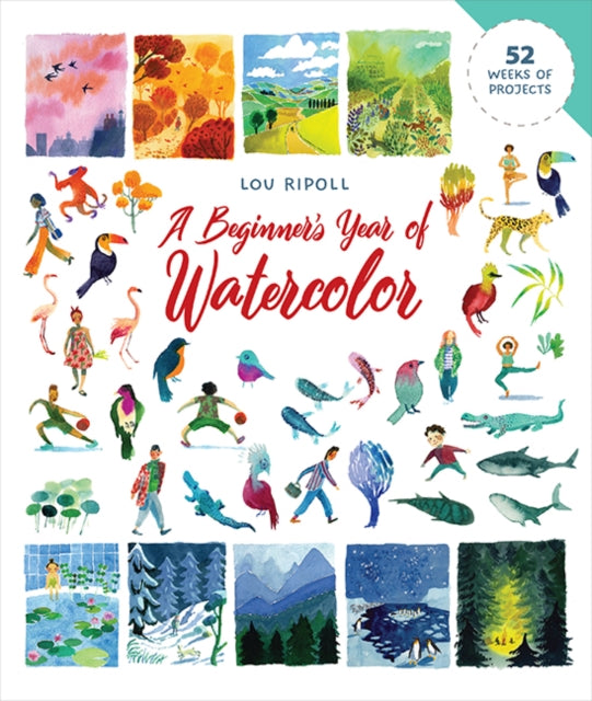 A Beginners Year of Watercolor