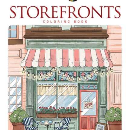 Creative Haven Storefronts Coloring Book