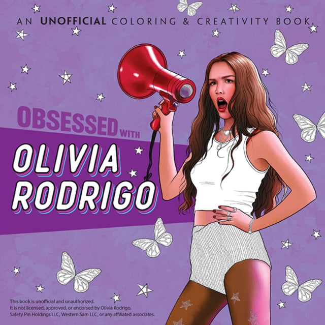 Obsessed with Olivia Rodrigo An Unofficial Coloring  Creativity Book