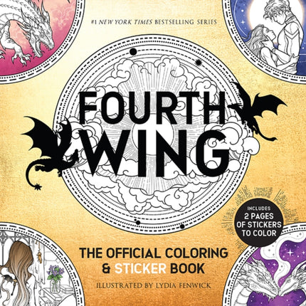 Fourth Wing The Official Coloring and Sticker Book