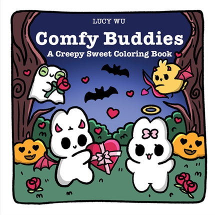 Comfy Buddies A Creepy Sweet Coloring Book