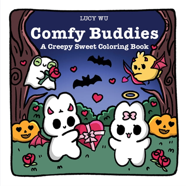Comfy Buddies A Creepy Sweet Coloring Book