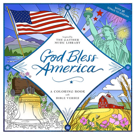 God Bless America A Coloring Book with Bible Verses