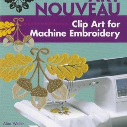 Art Nouveau Clip Art for Machine Embroidery