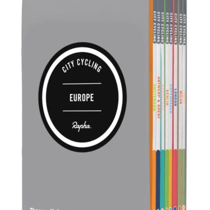 City Cycling Europe: Slipcased set of 8 paperback volumes, including Paris, Milan, London, Copenhagen, Berlin, Barcelona, Antwerp & Ghent and Amsterdam