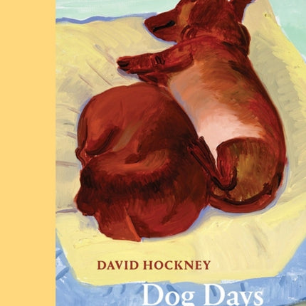 David Hockney Dog Days Sketchbook