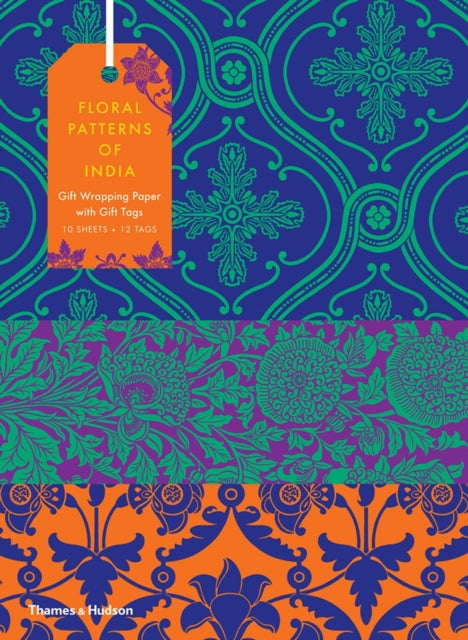 Floral Patterns of India Gift Wrapping Paper Book