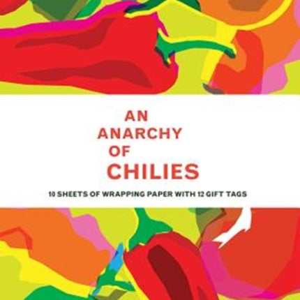 An Anarchy of Chillies Gift Wrapping Paper Book