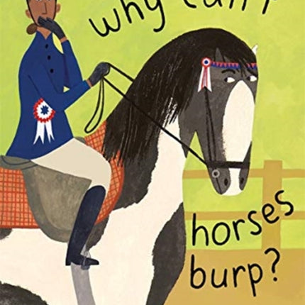 Why can't horses burp?