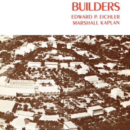 The Community Builders 1 California Studies in