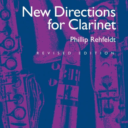 New Directions for Clarinet New Instrumentation 4