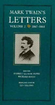 Mark Twains Letters Volume 2 18671868 9 Mark