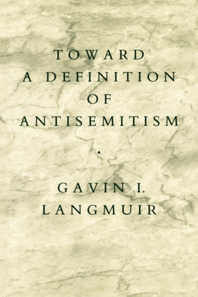 Toward a Definition of Antisemitism