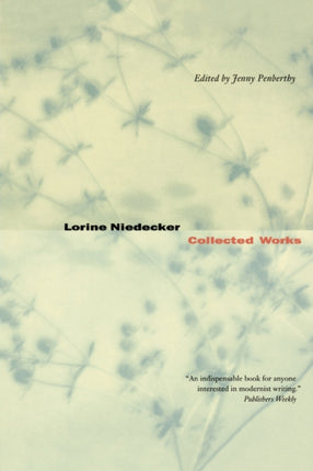 Lorine Niedecker: Collected Works