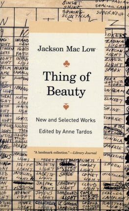 Thing of Beauty: New and Selected Works