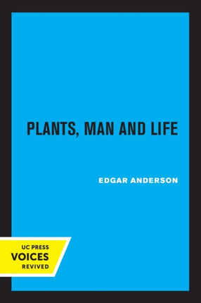 Plants Man and Life