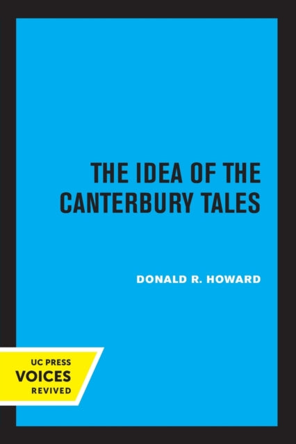 The Idea of the Canterbury Tales