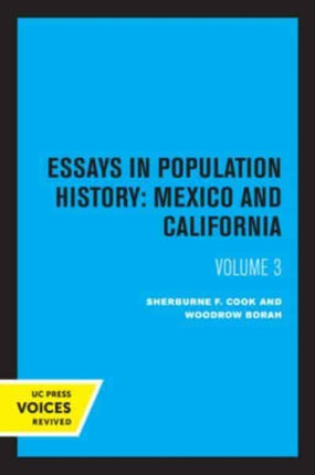 Essays in Population History Volume Three