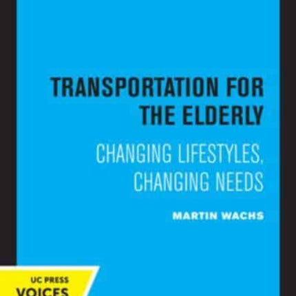 Transportation for the Elderly