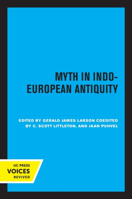 Myth in Indo-European Antiquity