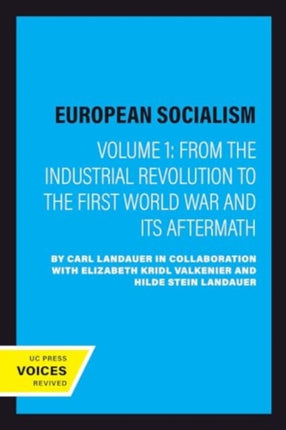 European Socialism Volume I