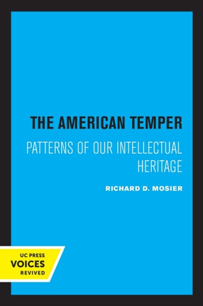 The American Temper