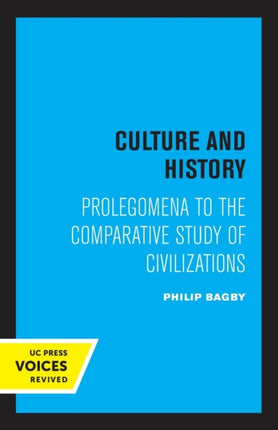 Culture and History