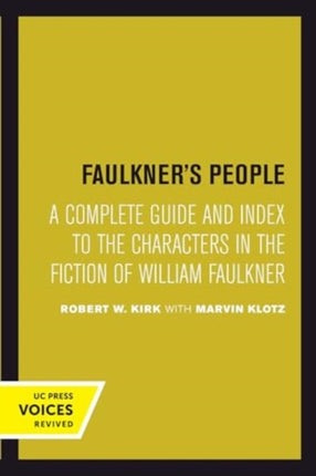 Faulkners People