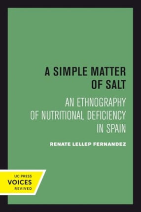 A Simple Matter of Salt