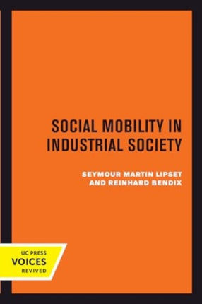 Social Mobility in Industrial Society