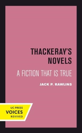 Thackerays Novels