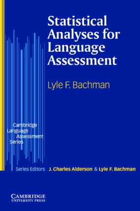 Statistical Analyses for Language Assessment Book