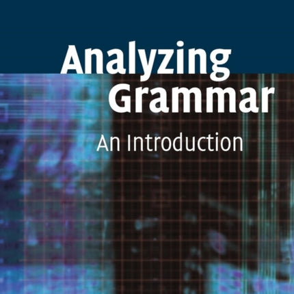 Analyzing Grammar