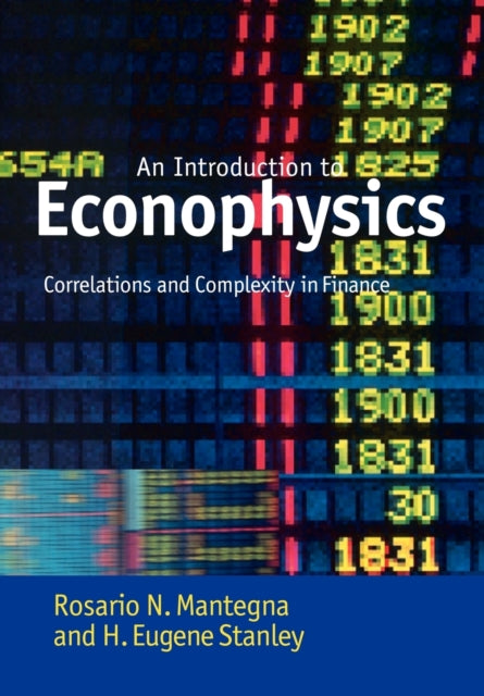 Introduction to Econophysics Correlations and Complexity in Finance