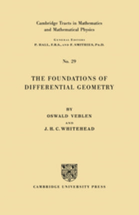 The Foundations of Differential Geometry