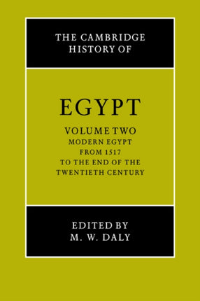 Cambridge History of Egypt vol 2 The Cambridge History of Egypt