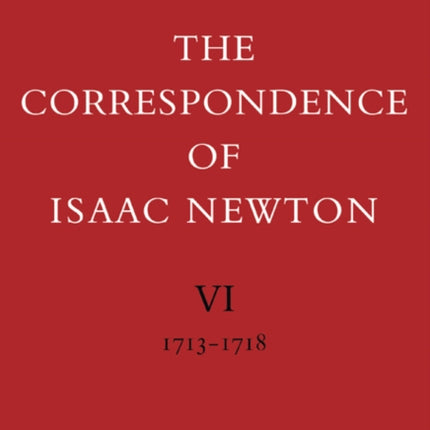The Correspondence of Isaac Newton