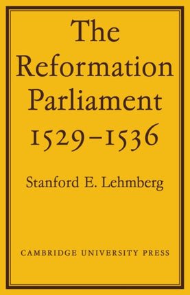 The Reformation Parliament 15291536