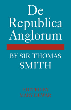 de Republica Anglorum