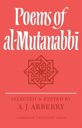 Poems of AlMutanabbi