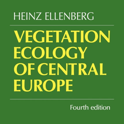 Vegetation Ecology of Central Europe