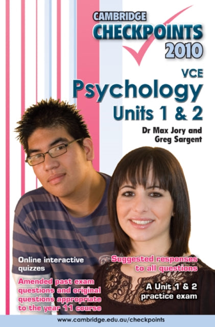 Cambridge Checkpoints VCE Psychology Units 1 and 2