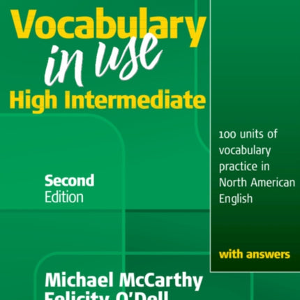 Vocabulary in Use High Intermediate Students Book with Answers