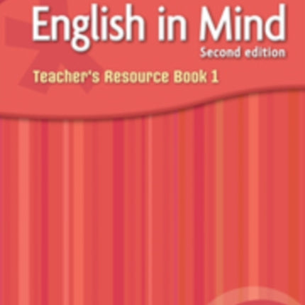 English in Mind Level 1 Teacher's Resource Book