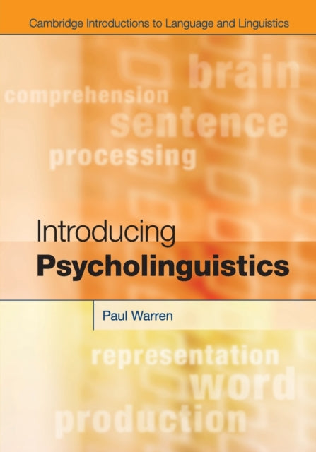 Introducing Psycholinguistics Cambridge
