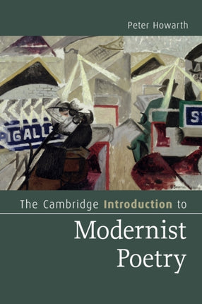 The Cambridge Introduction to Modernist Poetry Cambridge Introductions to Literature