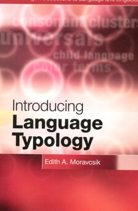 Introducing Language Typology