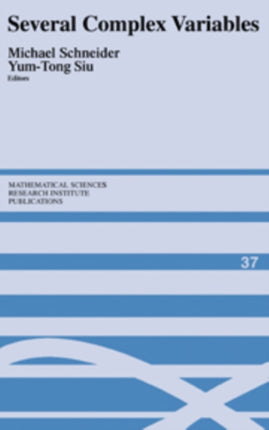 Several Complex Variables